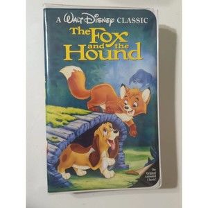 Walt Disney Classic - The Fox and the Hound (VHS, 1994) Black Diamond